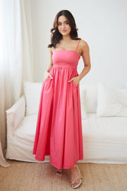 Salva Dress - Pink-Dresses-Womens Clothing-ESTHER & CO.