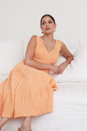 Sandralee Dress - Orange