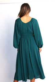 Ximona Dress - Emerald