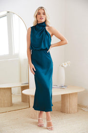 Zariah Dress - Teal-Dresses-Womens Clothing-ESTHER & CO.