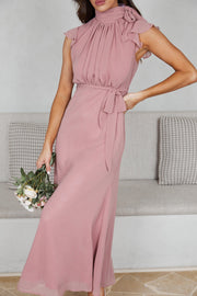 Zita Dress - Dusty Pink