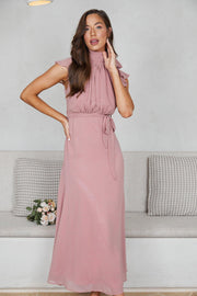 Zita Dress - Dusty Pink