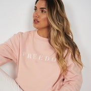 Freedom Sweater - Peach