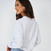 Freedom Sweater - White Marle