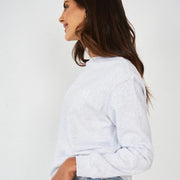 Freedom Sweater - White Marle