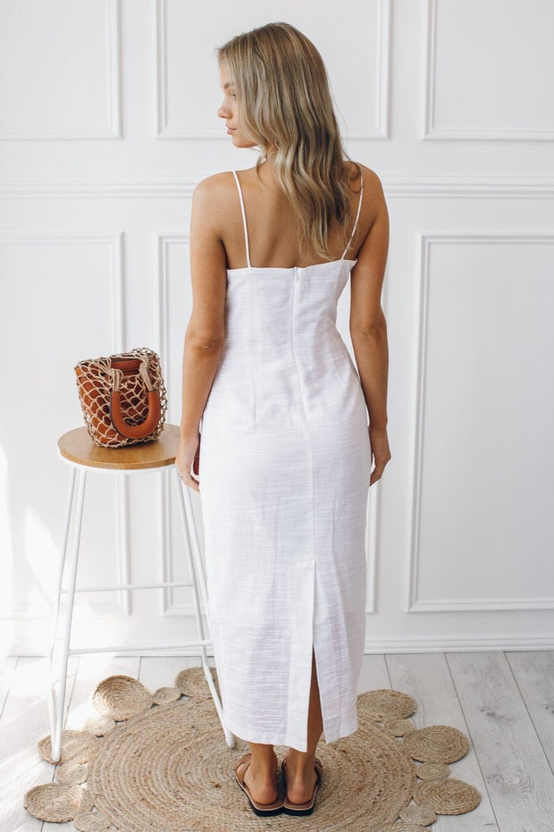 Migos Dress - White-Dresses-Trendy Gallery-ESTHER & CO.